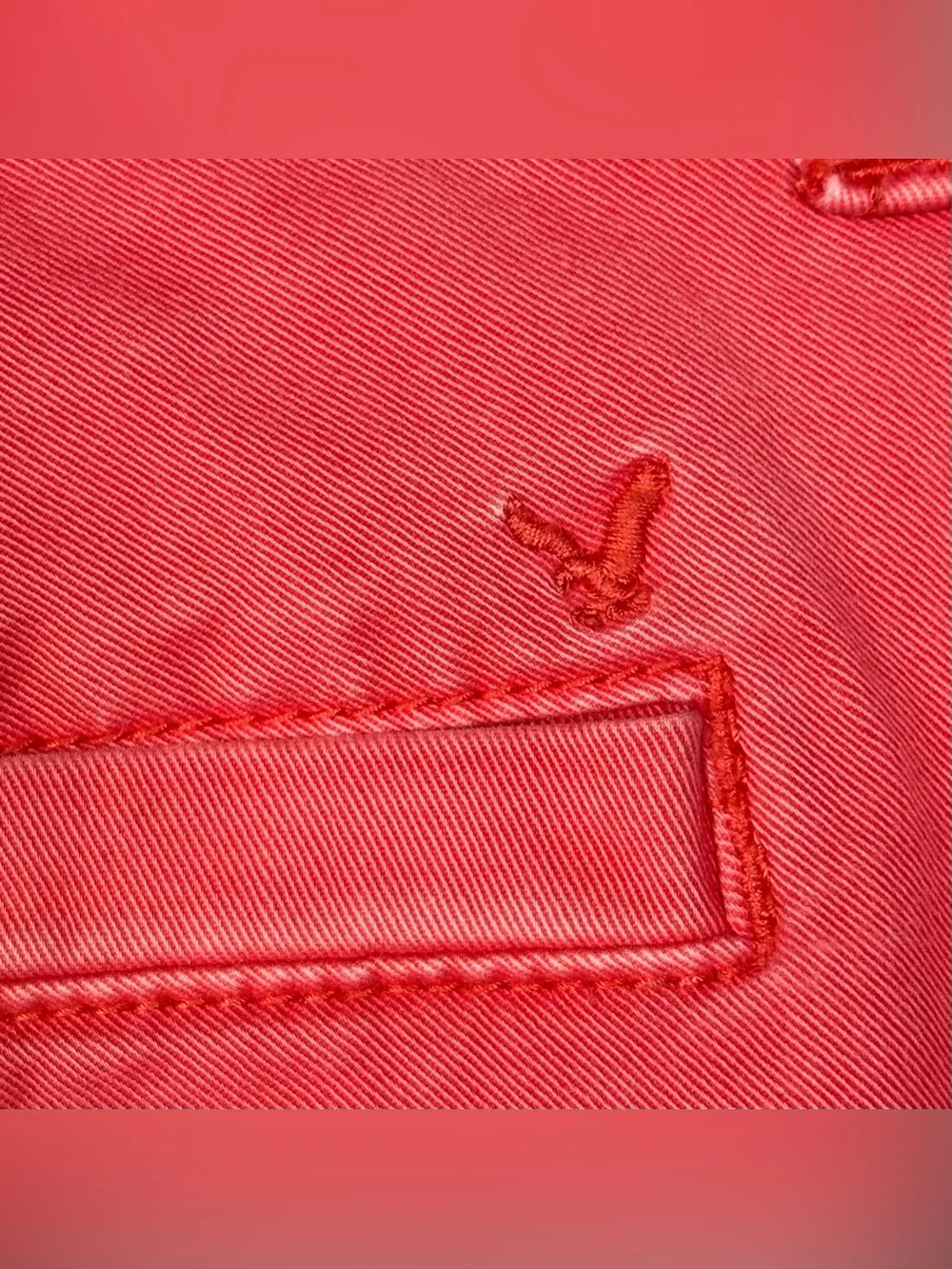 American Eagle Pink Midi Shorts